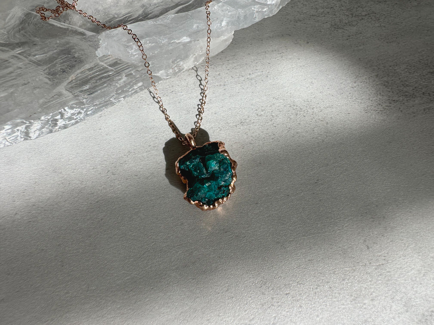 Dioptase Necklace