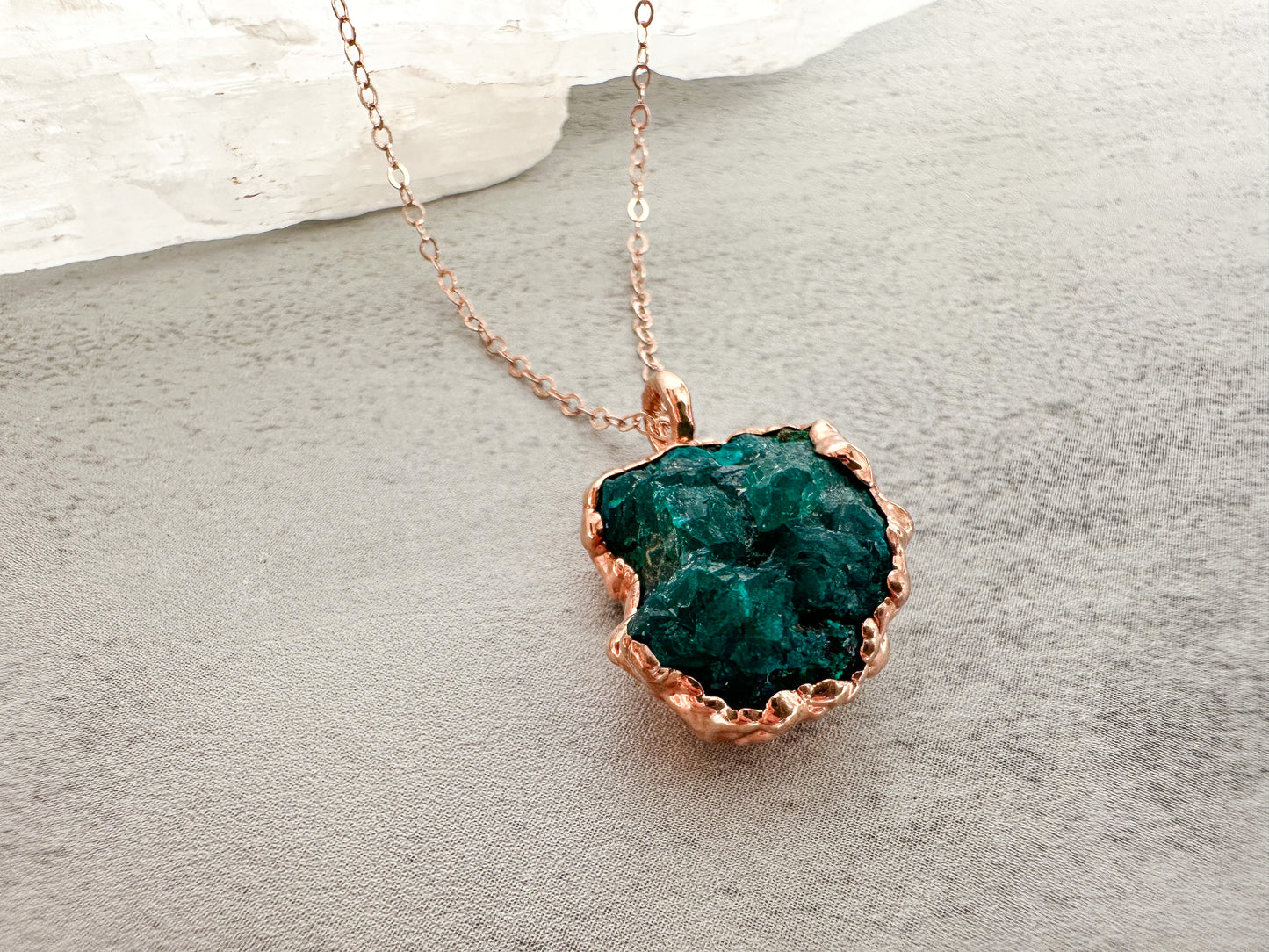 Dioptase Necklace