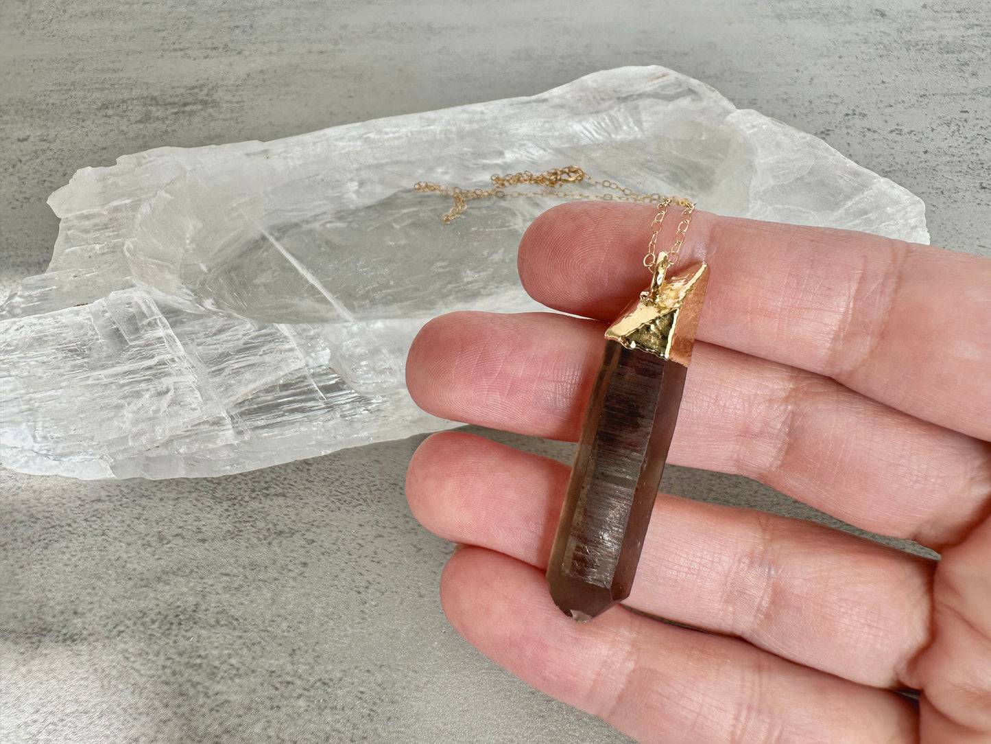 Smokey Quartz Necklace