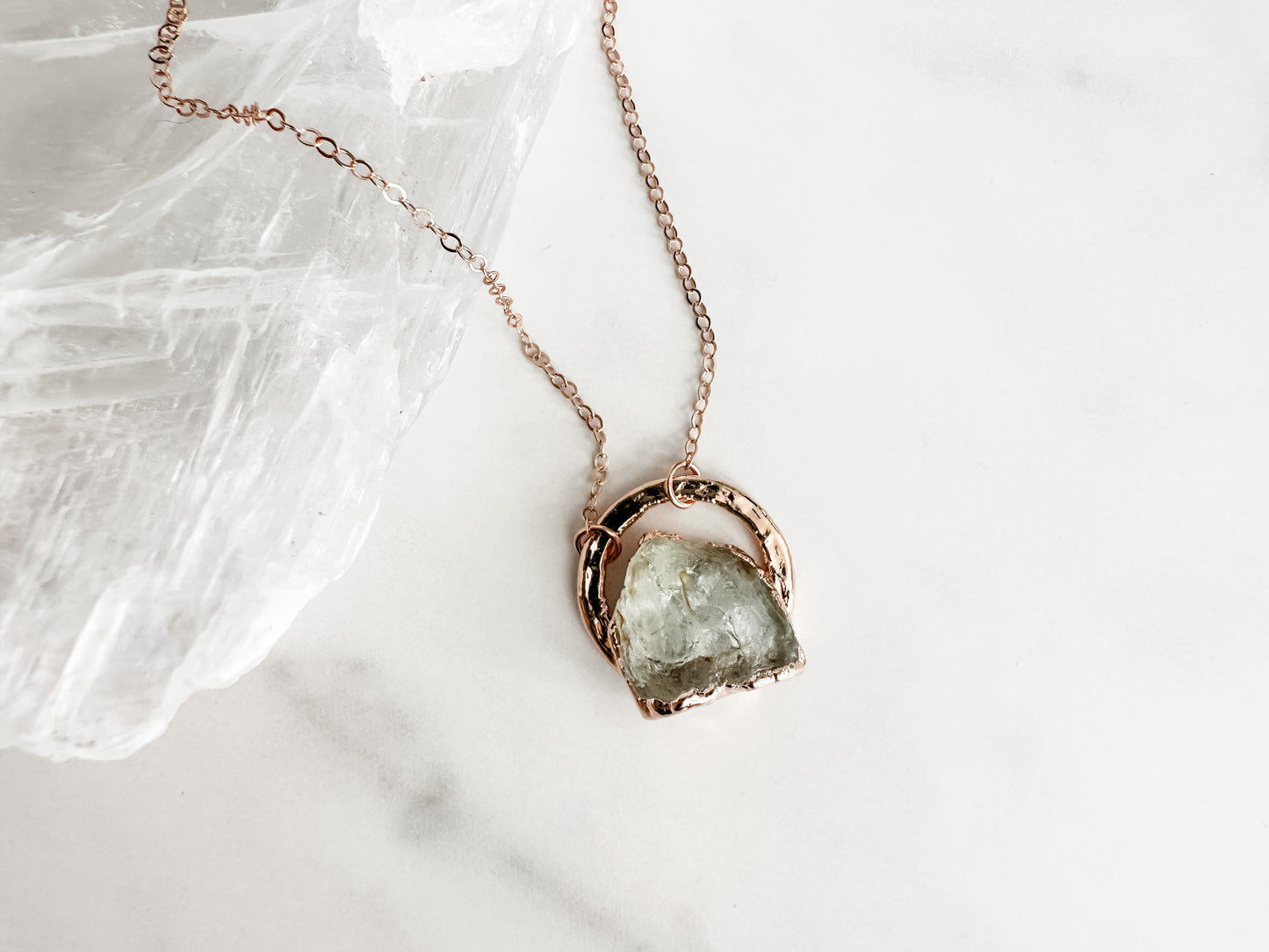 Green Tourmaline Necklace