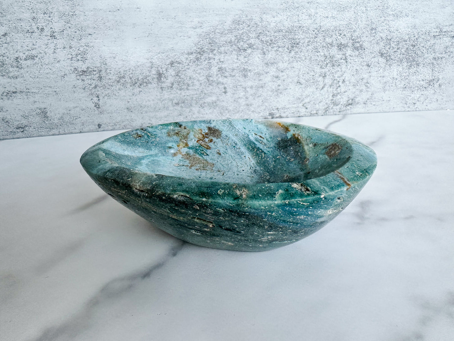 Ocean Jasper Crystal Jewelry Dish