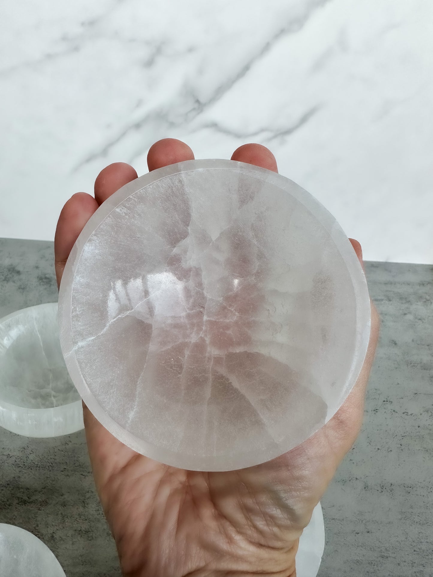 Selenite Jewelry Dish