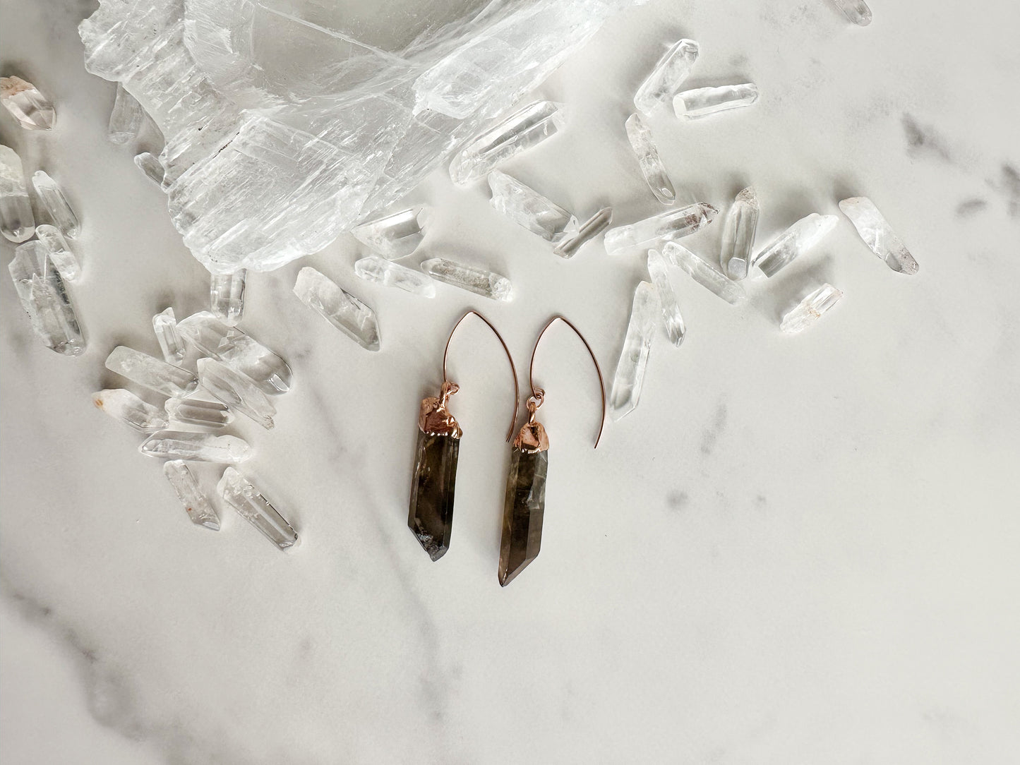 Smokey Quartz Earrings