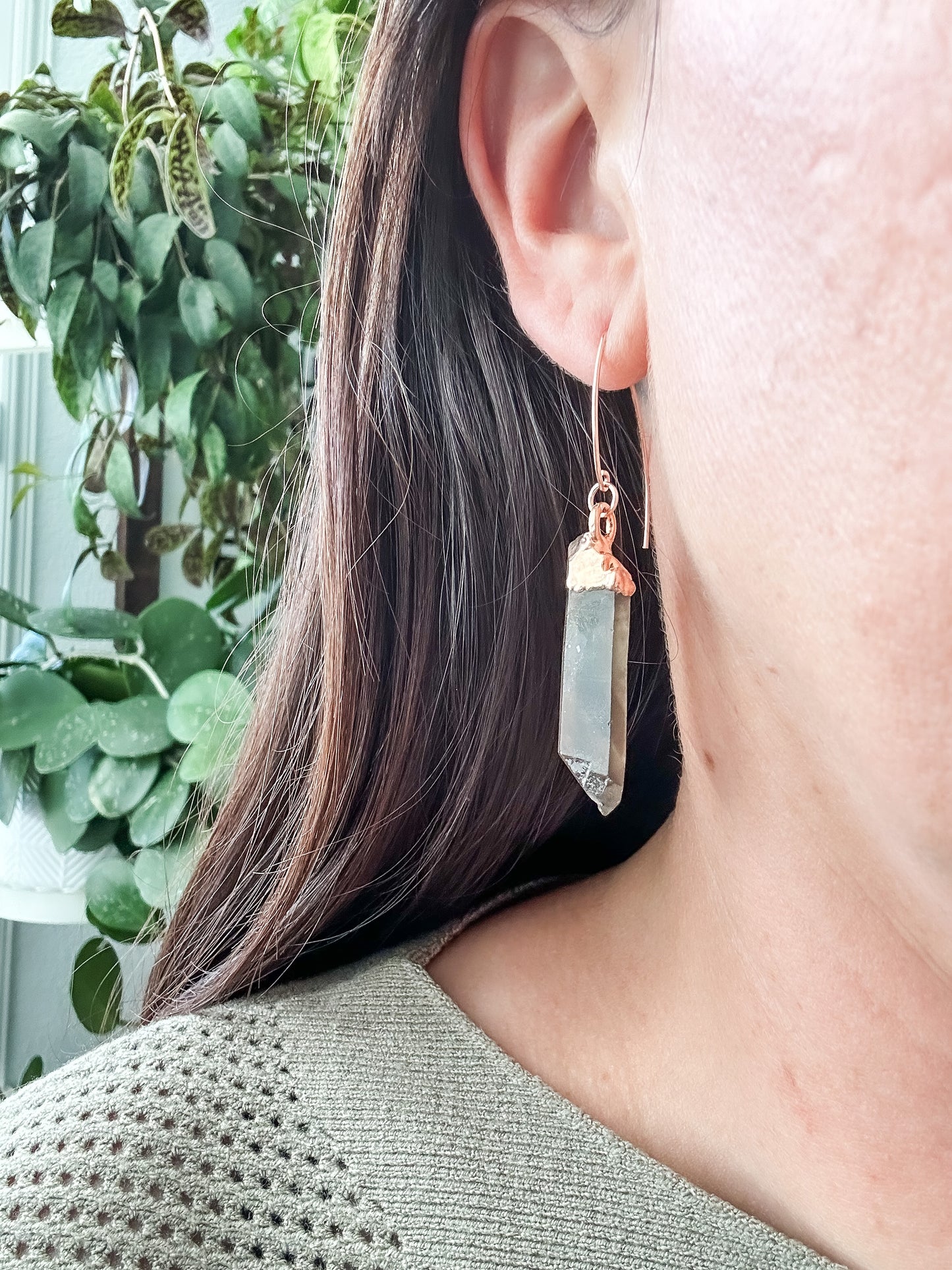 Smokey Quartz Earrings