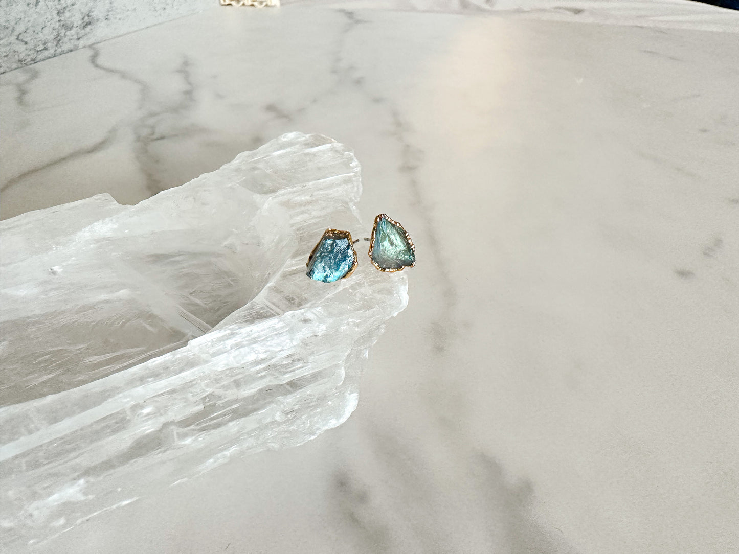 Spectrolite Stud Earrings